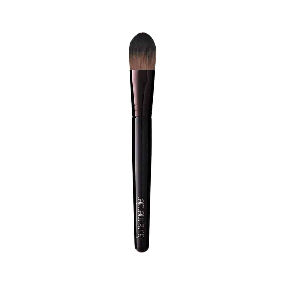 Tapered oval Crème Cheek Color Brush designed for professional blending.