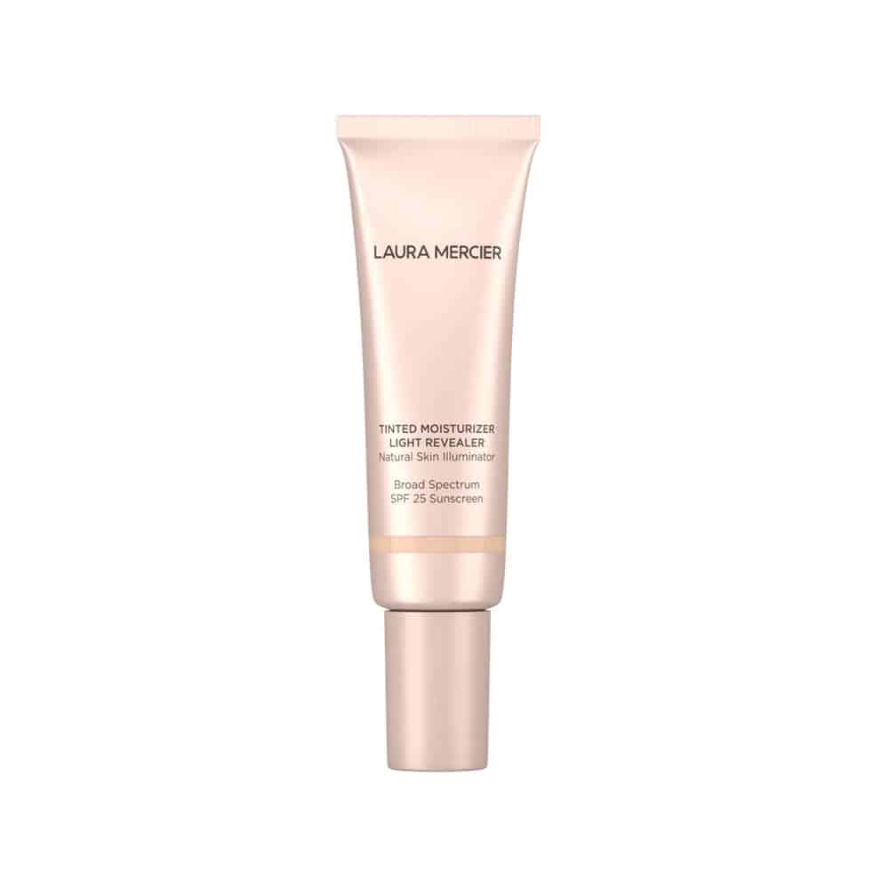 Laura Mercier Tinted Moisturizer Light Revealer SPF 25 tube for a natural, luminous glow.