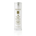 Jar of Eminence Lavender Age Corrective Night Eye Cream featuring botanical lavender elements