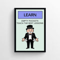 Learn Monopoly Poster