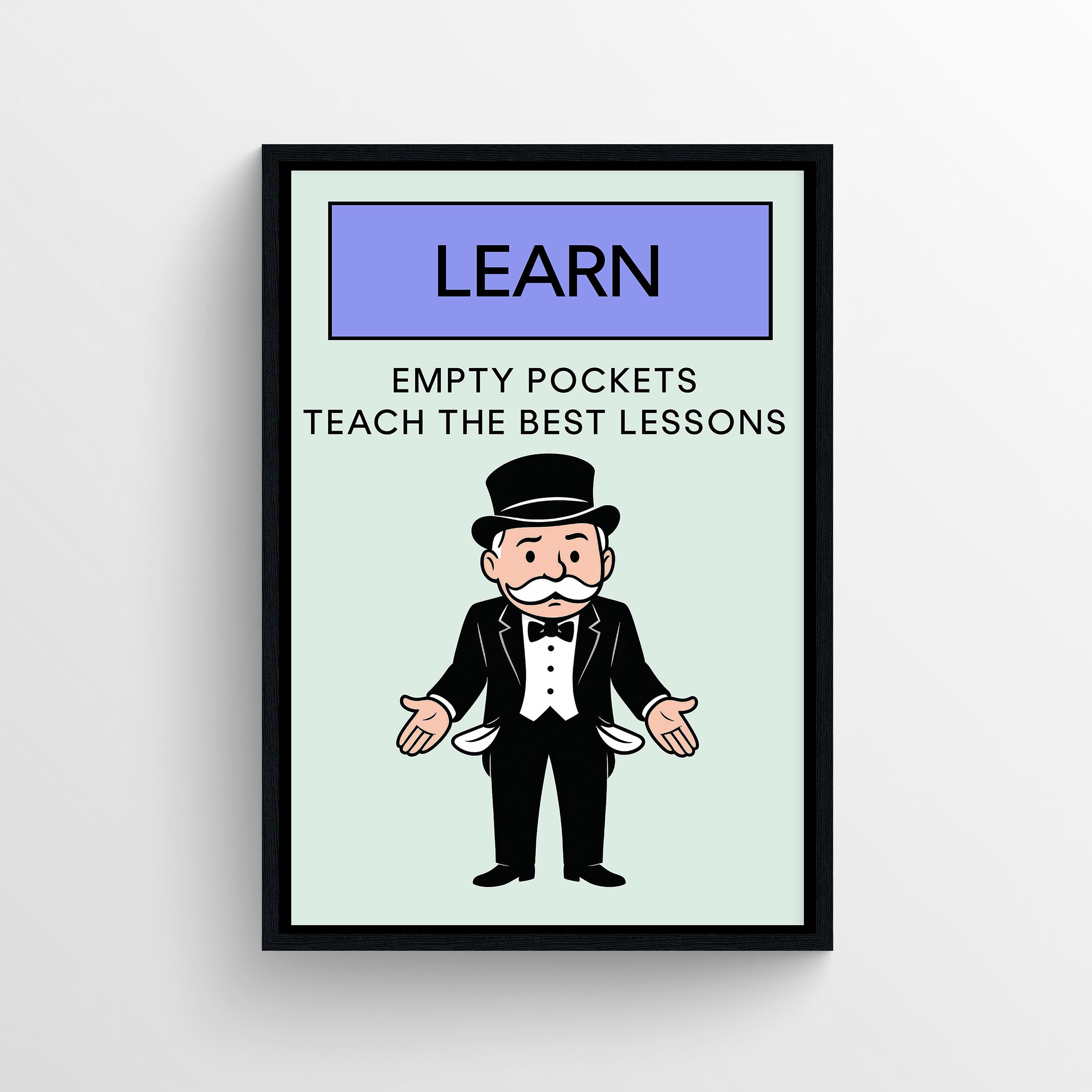 Learn Monopoly Poster