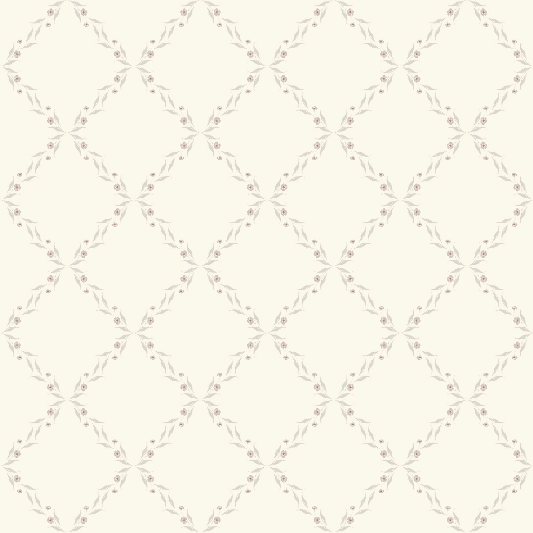 Leela Geometric Wallpaper in Beige and Brown Traditional