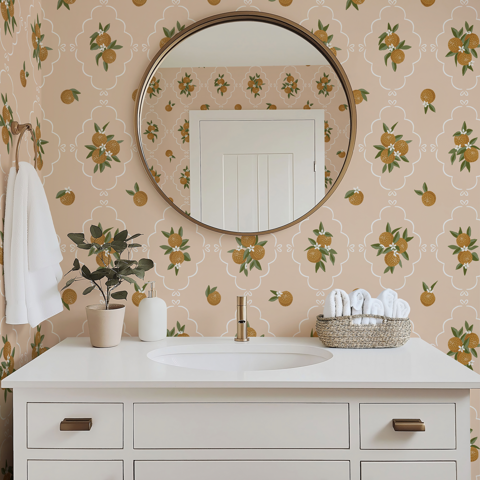 Sutton Removable Peel and Stick Wallpaper by Mackenzie Nelson
