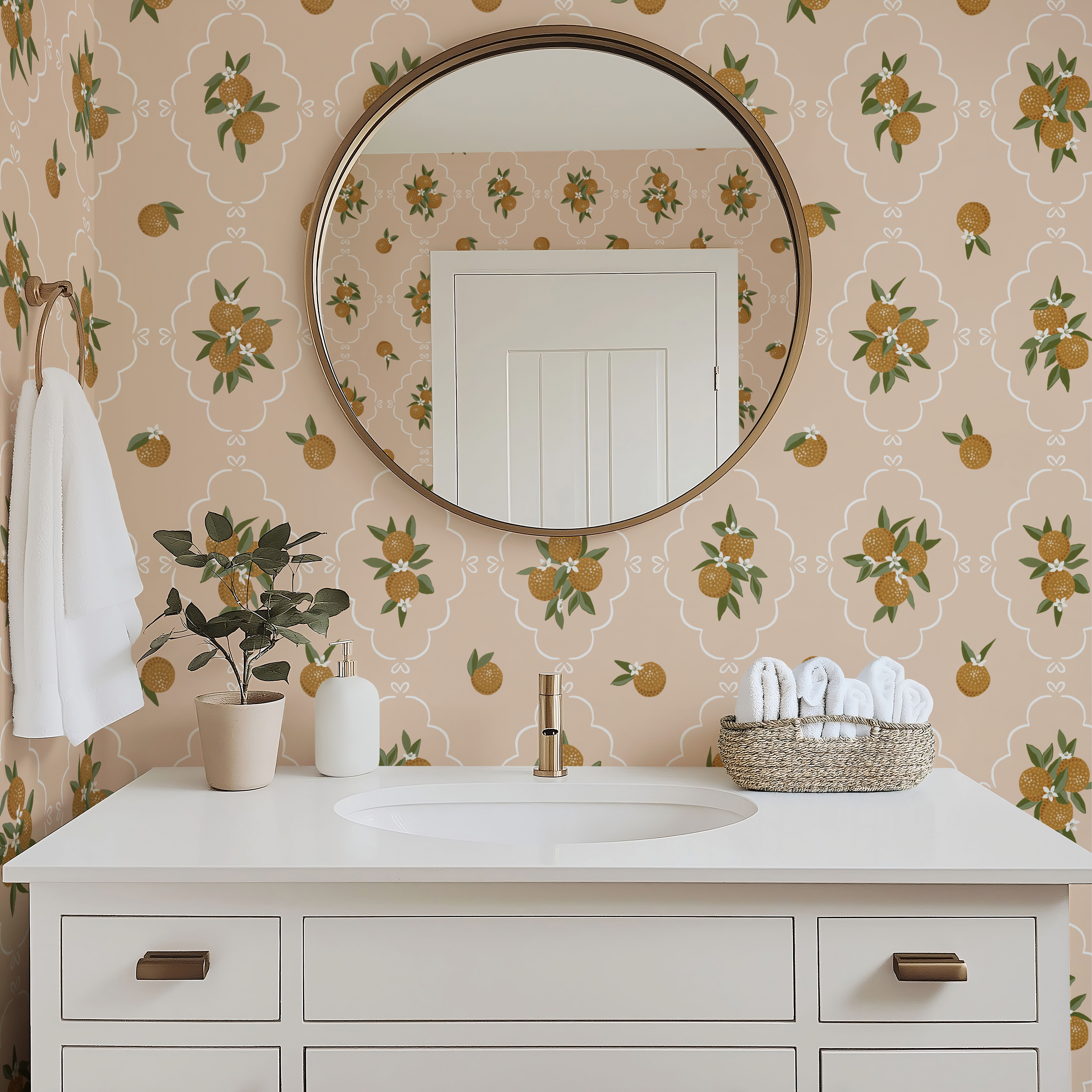 Sutton Removable Peel and Stick Wallpaper by Mackenzie Nelson