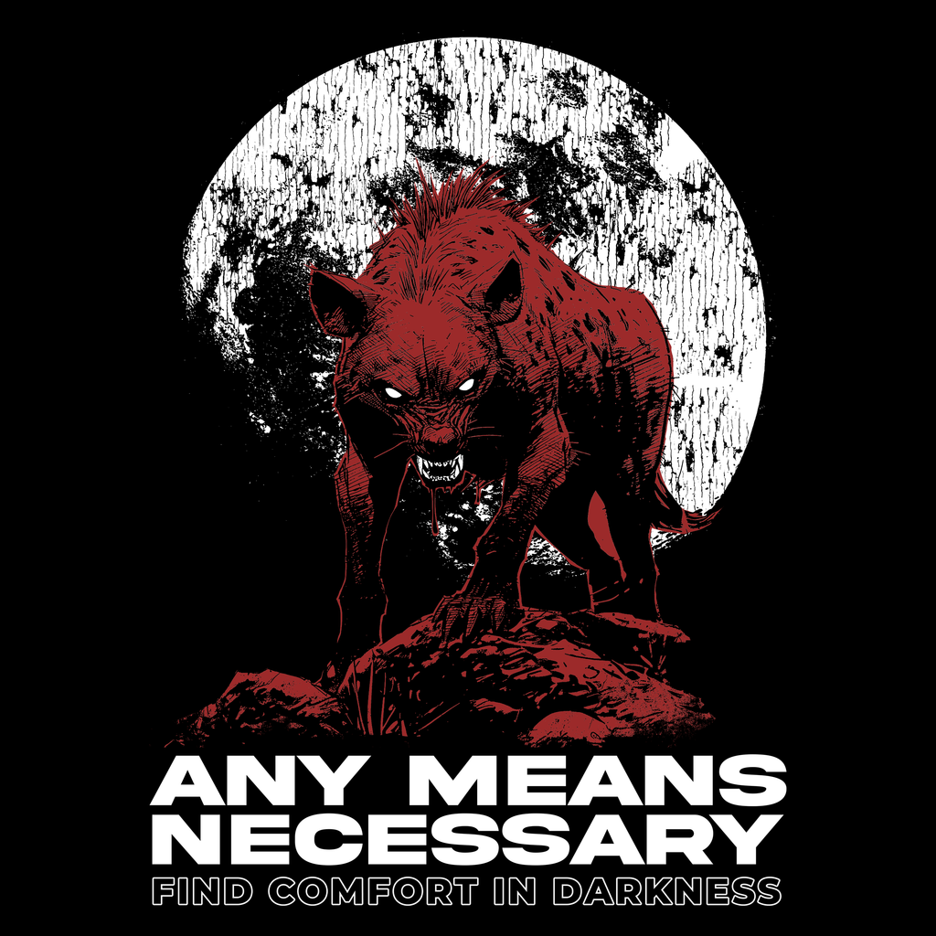 Prey Graphic Long Sleeve T-Shirt in Black - Image 5