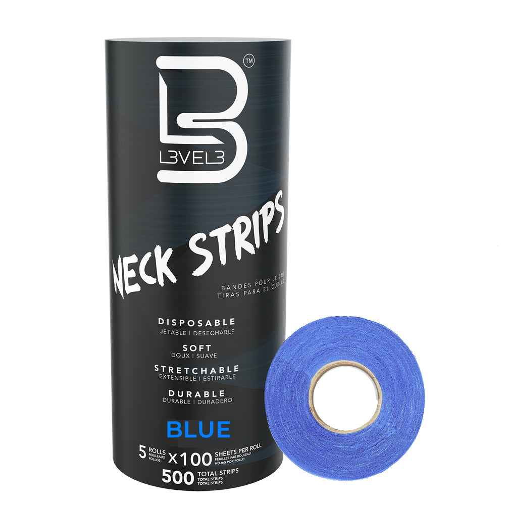 L3VEL3 NECK STRIPS - BLUE