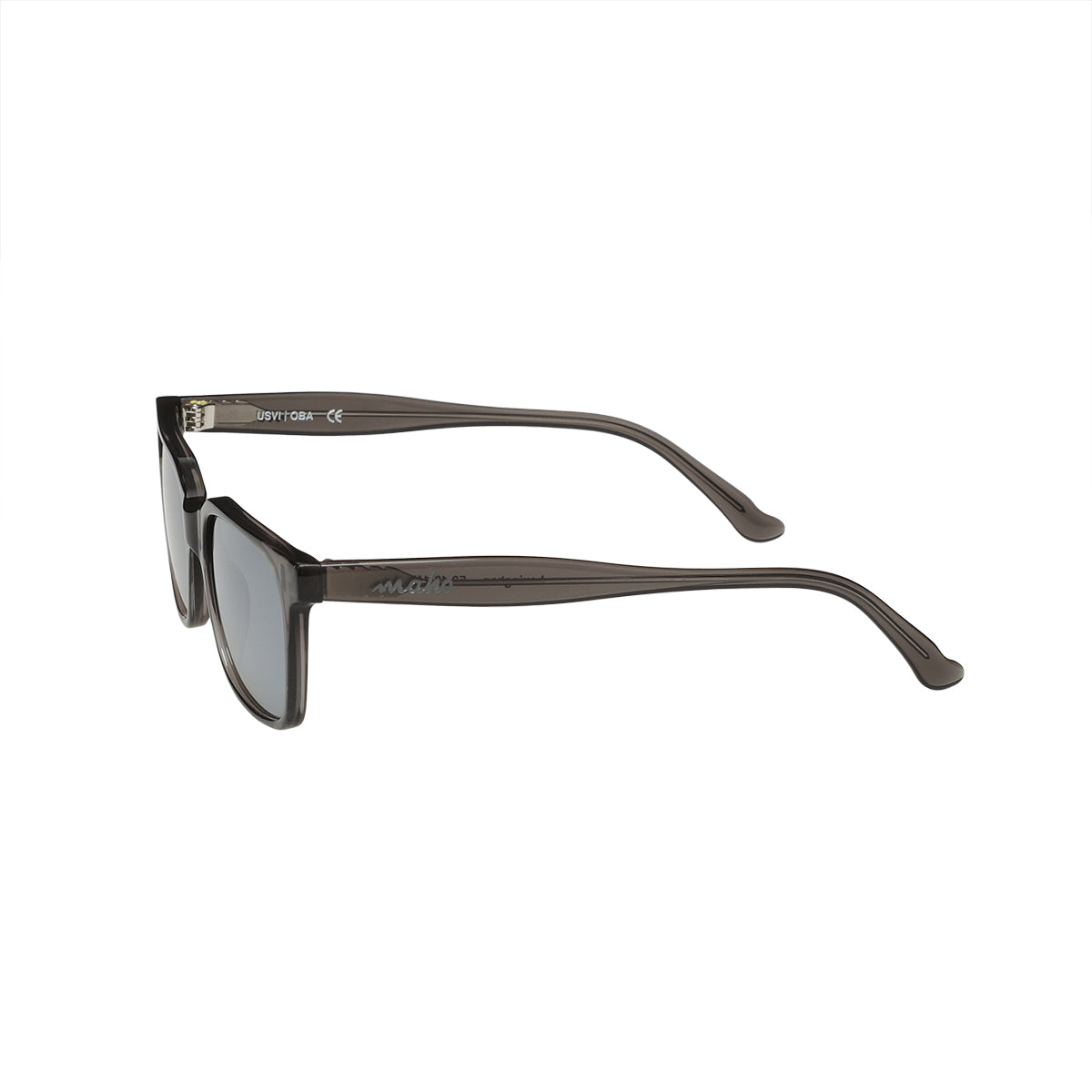 Lexington Slate Rectangular Polarized Sunglasses