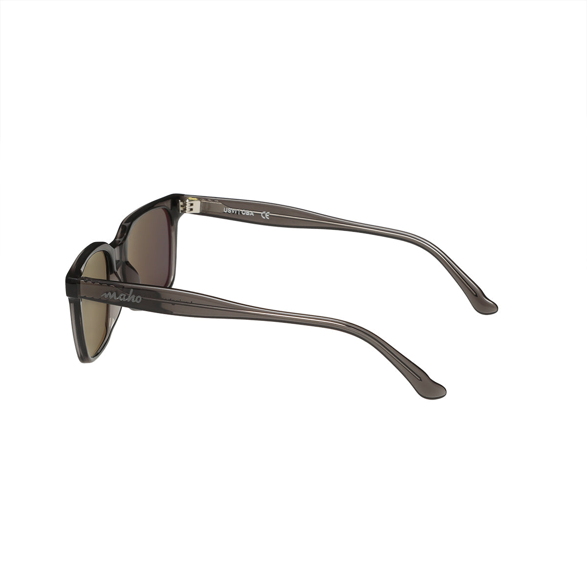 Lexington Slate Rectangular Polarized Sunglasses