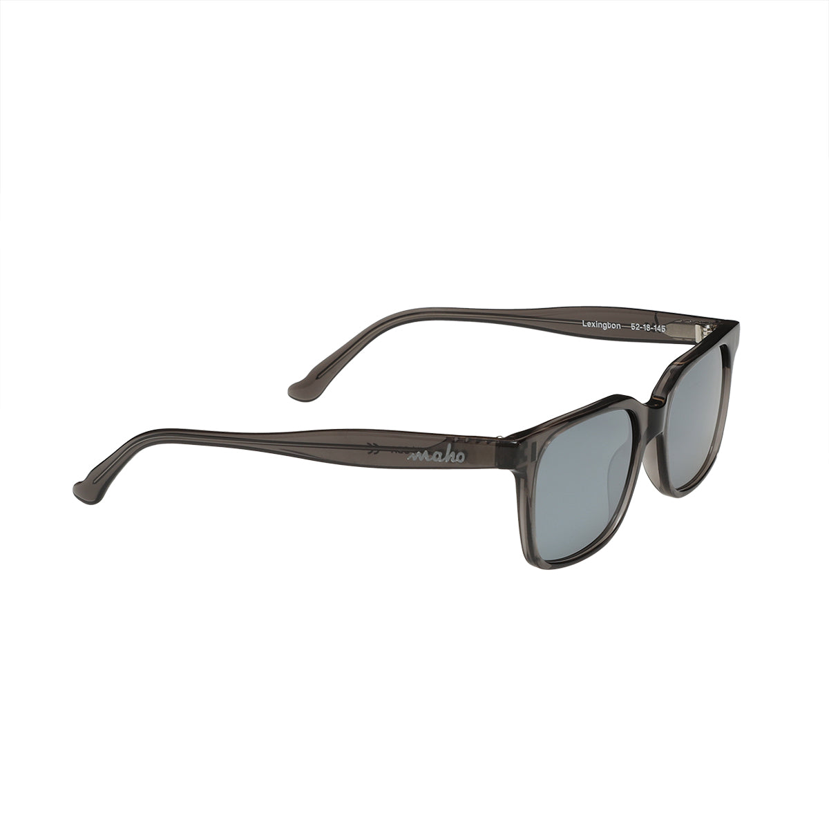 Lexington Slate Rectangular Polarized Sunglasses
