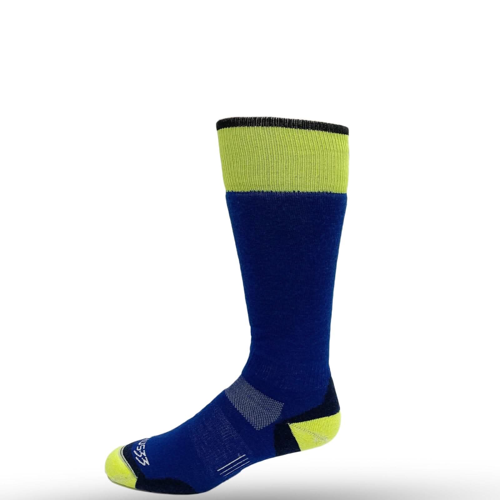 Over the Calf Merino Wool Hiking Socks for Cold Weather
