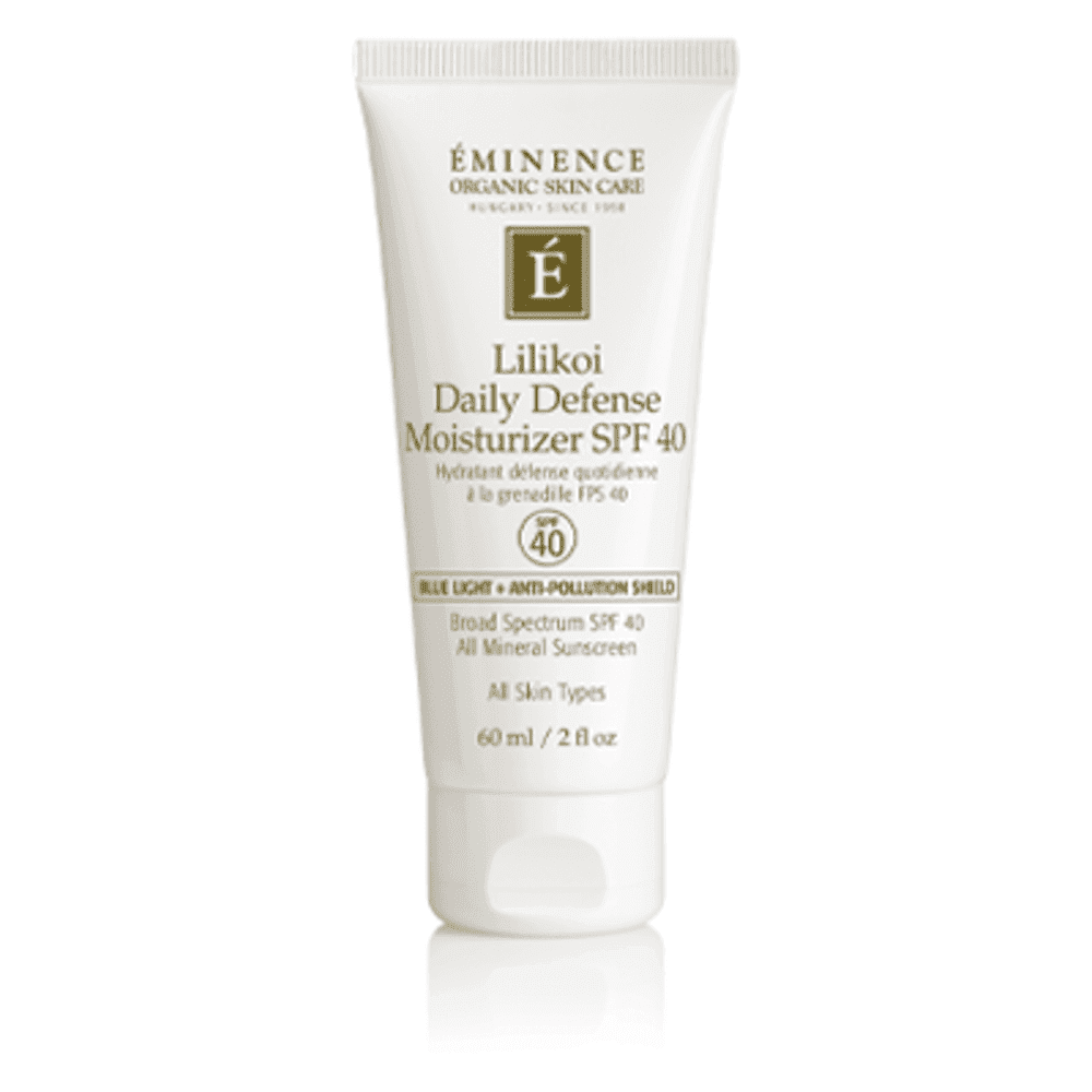 Eminence Lilikoi Daily Defense Moisturizer SPF 40 bottle in 2 OZ size