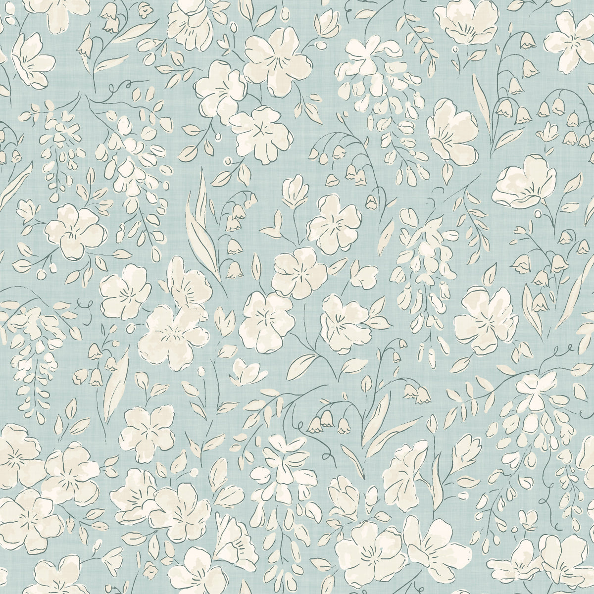 Lily Wallpaper by Kim Morrow