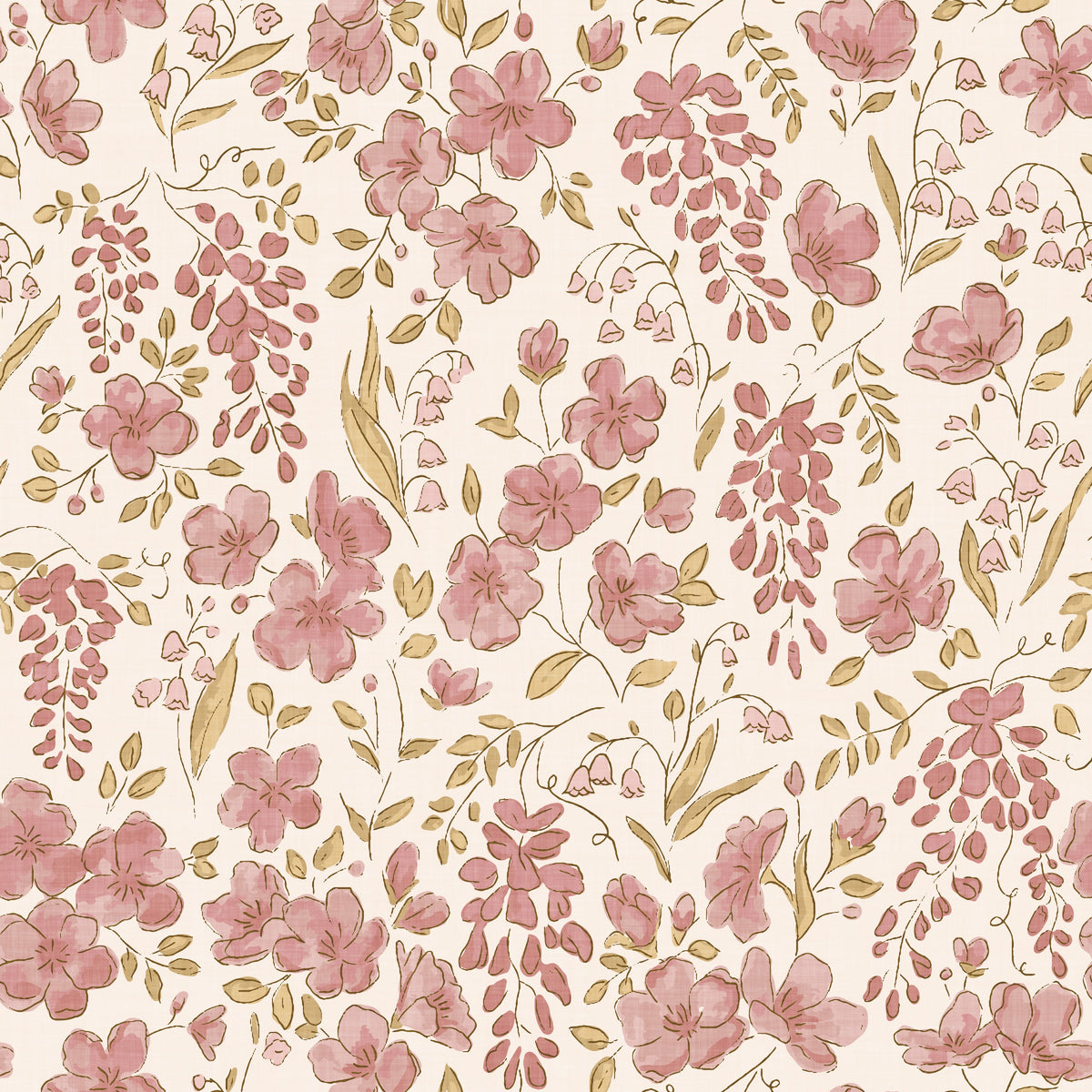 Lily Wallpaper by Kim Morrow