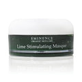 A 2 oz container of EMINENCE Lime Stimulating Masque, a brightening skincare treatment for a radiant complexion.
