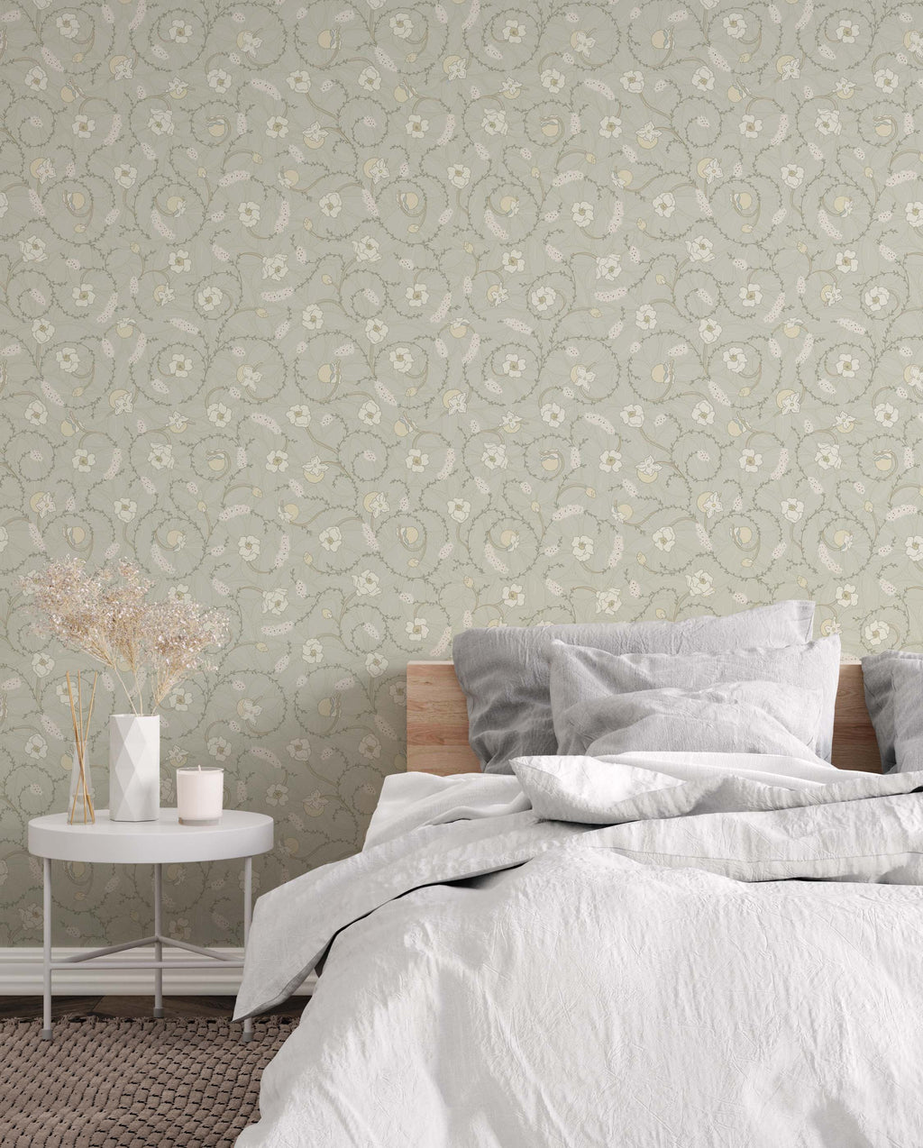 Linnea Removable Peel and Stick Wallpaper by Grateful Artsy Soul