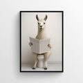Lion Animal Bathroom Toilet Poster