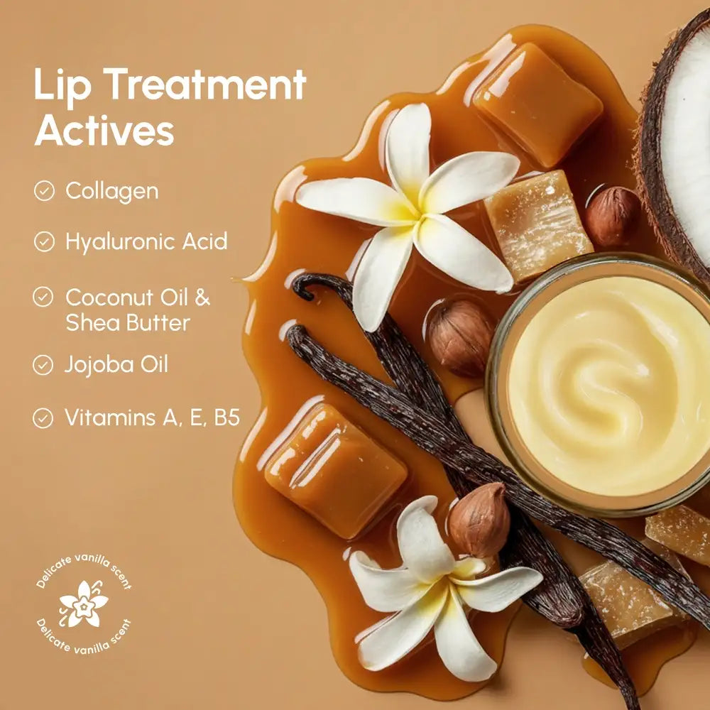Vanilla Plumping Lip Mask and Vitamin Butter Treatment - Image 3