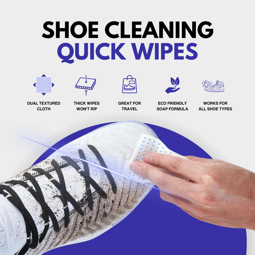 Instant Shoe Cleaning Wipes