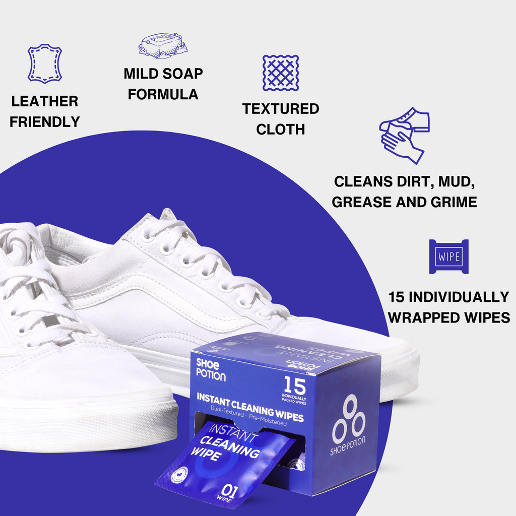 Instant Shoe Cleaning Wipes