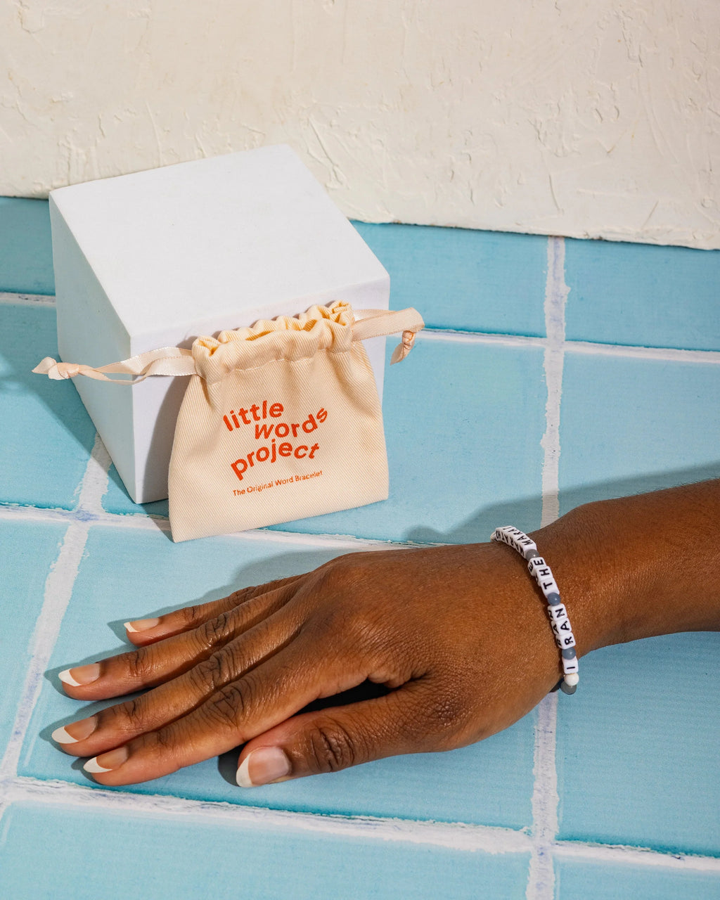Little Words Project™  -  I Ran the Marathon Bracelet