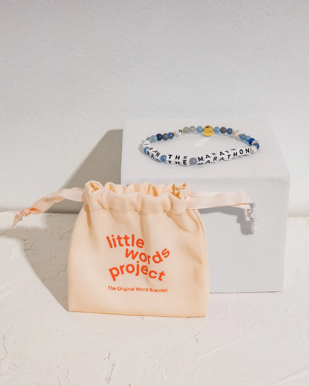 Little Words Project™  -  I Ran the Marathon Bracelet