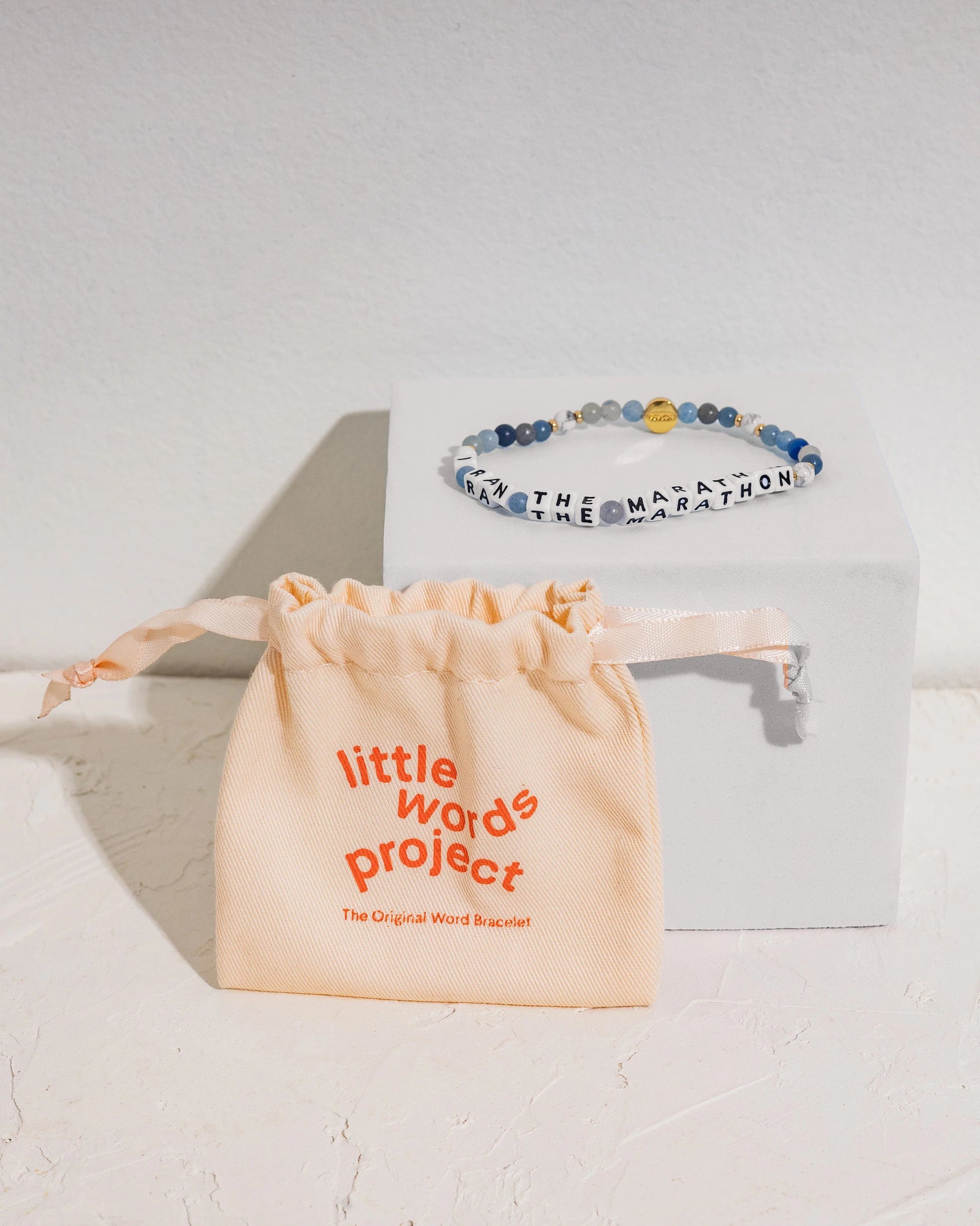 Little Words Project™  -  I Ran the Marathon Bracelet