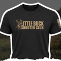 "Little Buck Shooter Club" Tee - Black