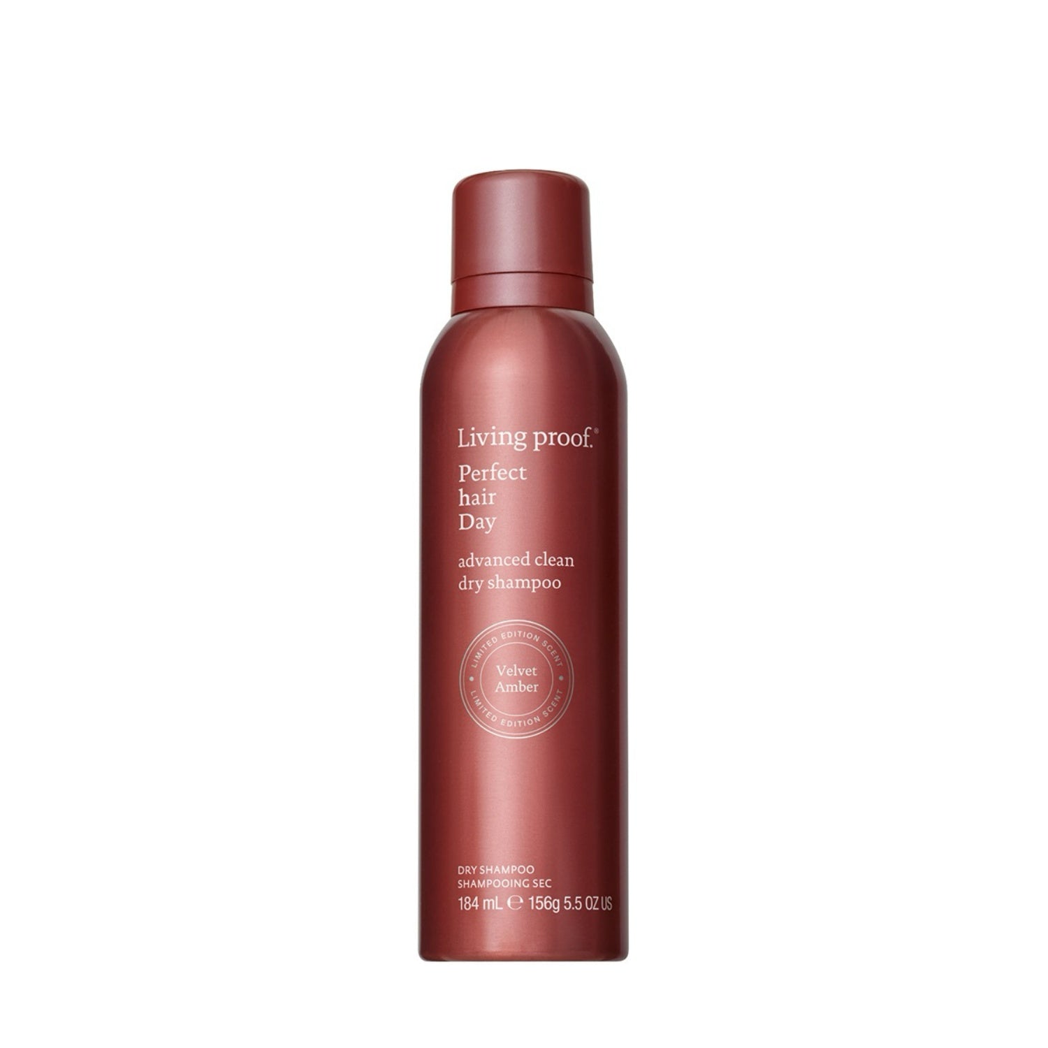 Living Proof Perfect hair Day Advanced Clean Dry Shampoo in Velvet Amber 5.5 Oz bottle