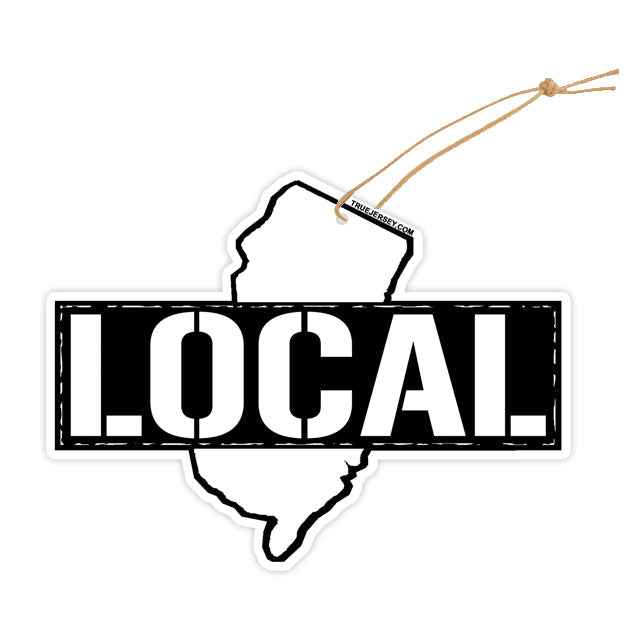 Local Stamp Air Freshener in heat-sealed packaging with a refreshing vanilla scent.
