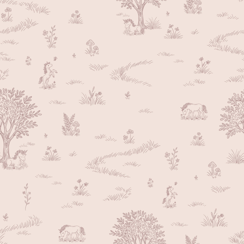 Locke Floral Removable Wallpaper by The Feral Flower