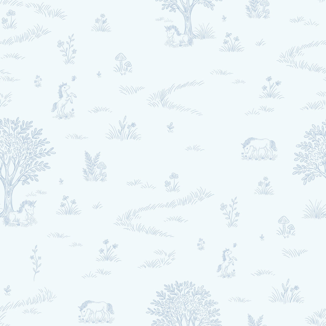 Locke Floral Removable Wallpaper by The Feral Flower