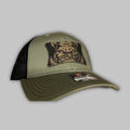 Hog Zilla patch trucker hat on a Richardson 112 snapback frame