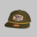 Flying Mallard Rope Hat Richardson R-Active Camo Duck Hunting Cap