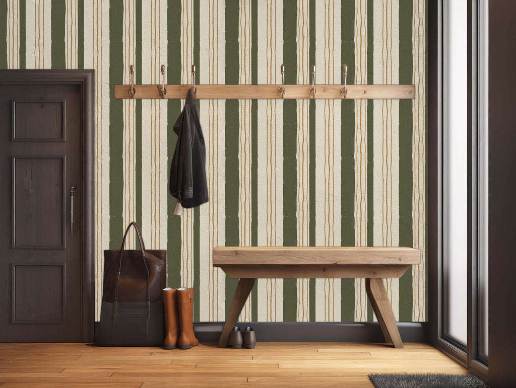 Lodge Wallpaper by Cassandra Zaniboni Removable Peel and Stick