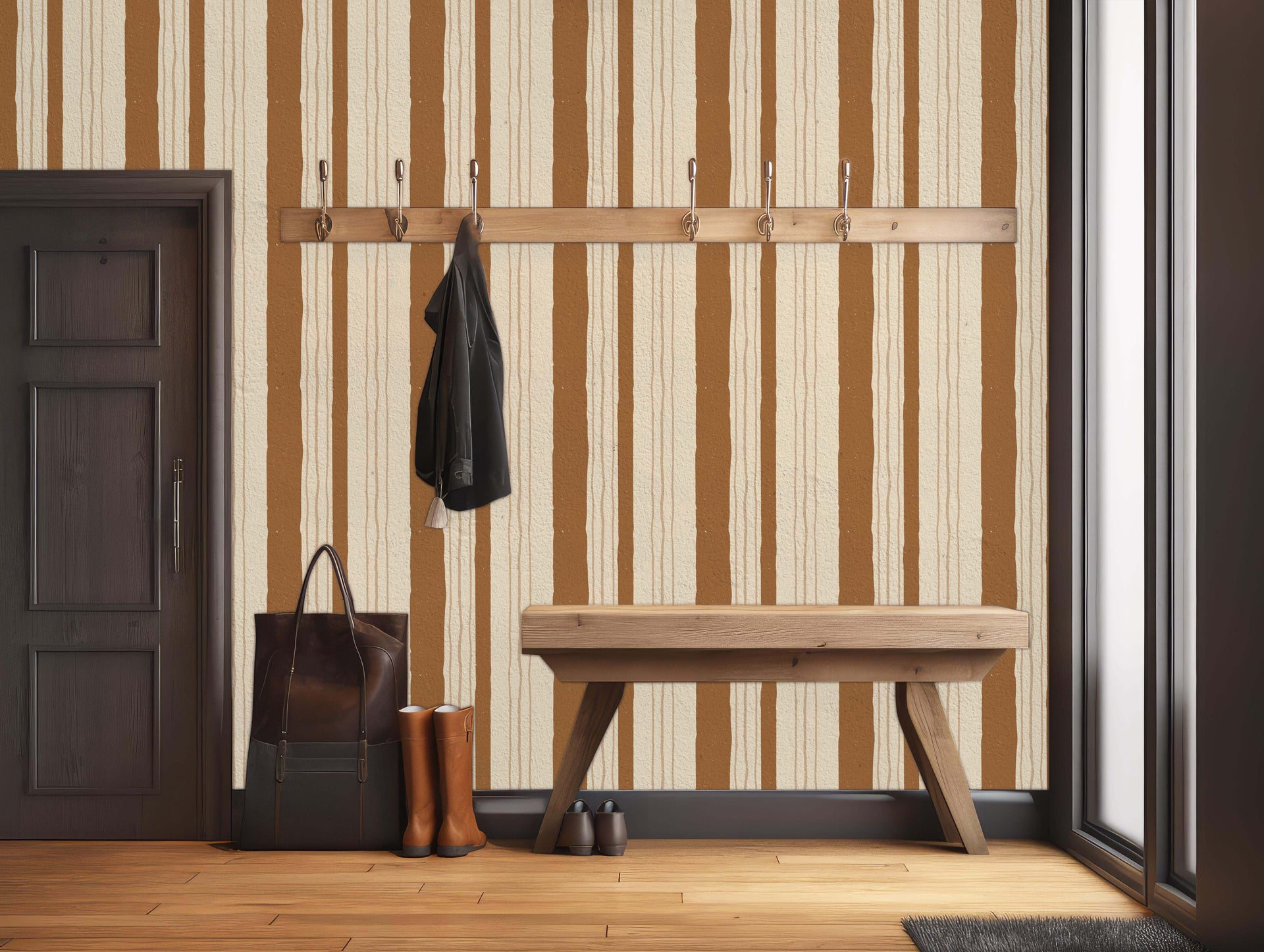 Lodge Wallpaper by Cassandra Zaniboni Removable Peel and Stick