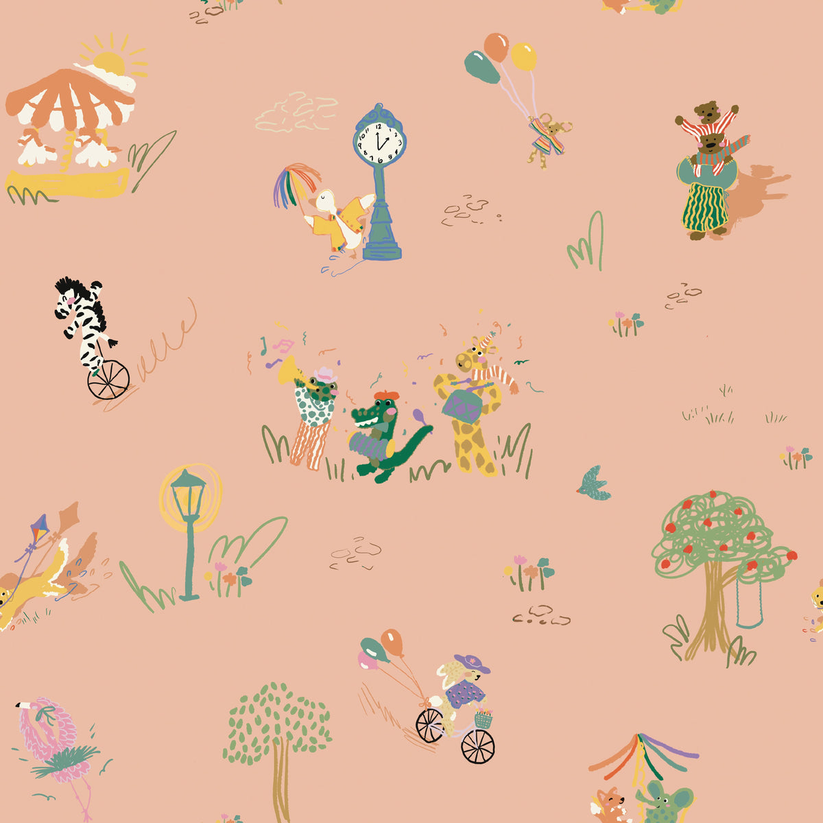 Lorenzo Wallpaper by Grumble Co. Designs