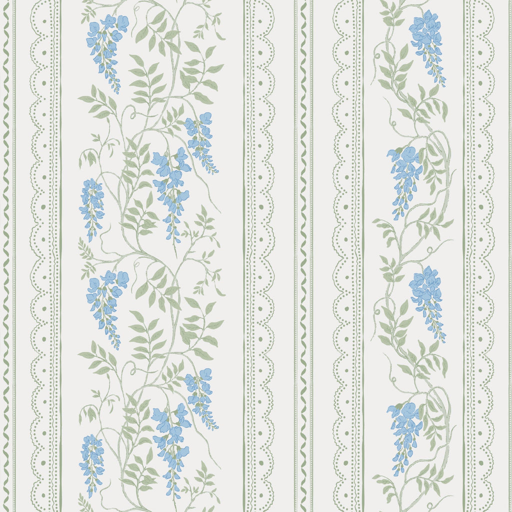 Loretta Wallpaper by The Bright Leaf Design