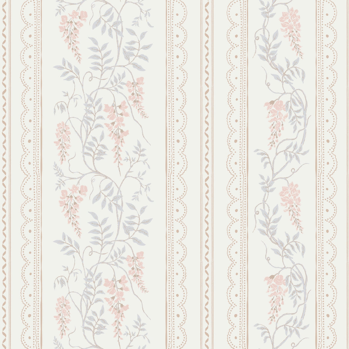 Loretta Wallpaper by The Bright Leaf Design