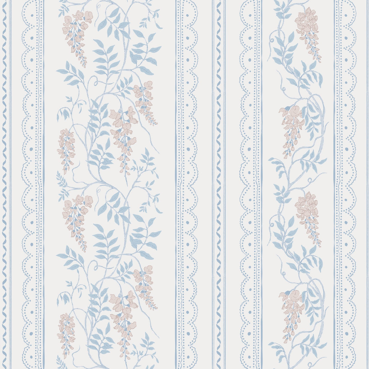 Loretta Wallpaper by The Bright Leaf Design