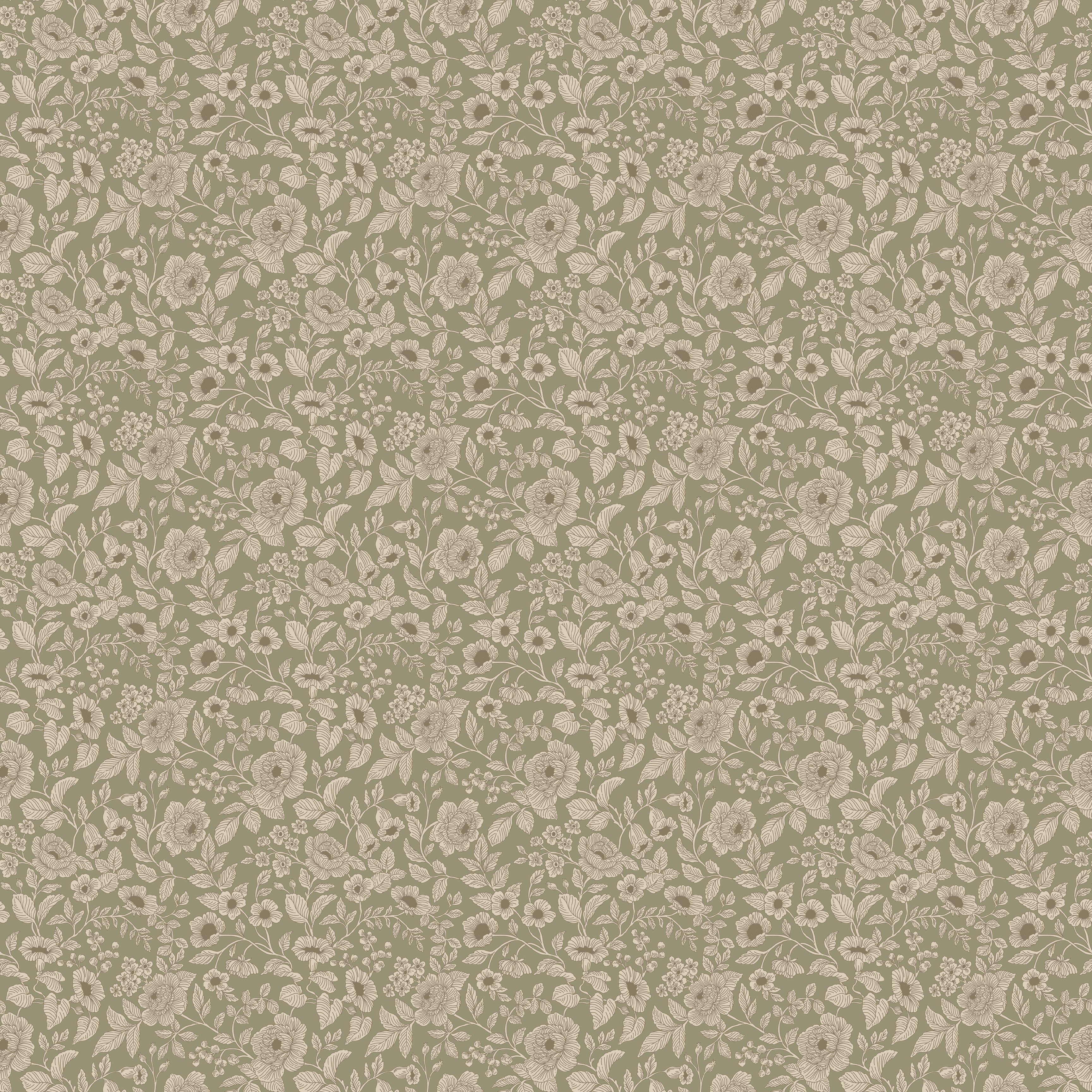 Lorraine Floral Peel and Stick Wallpaper by Daphne and Sage