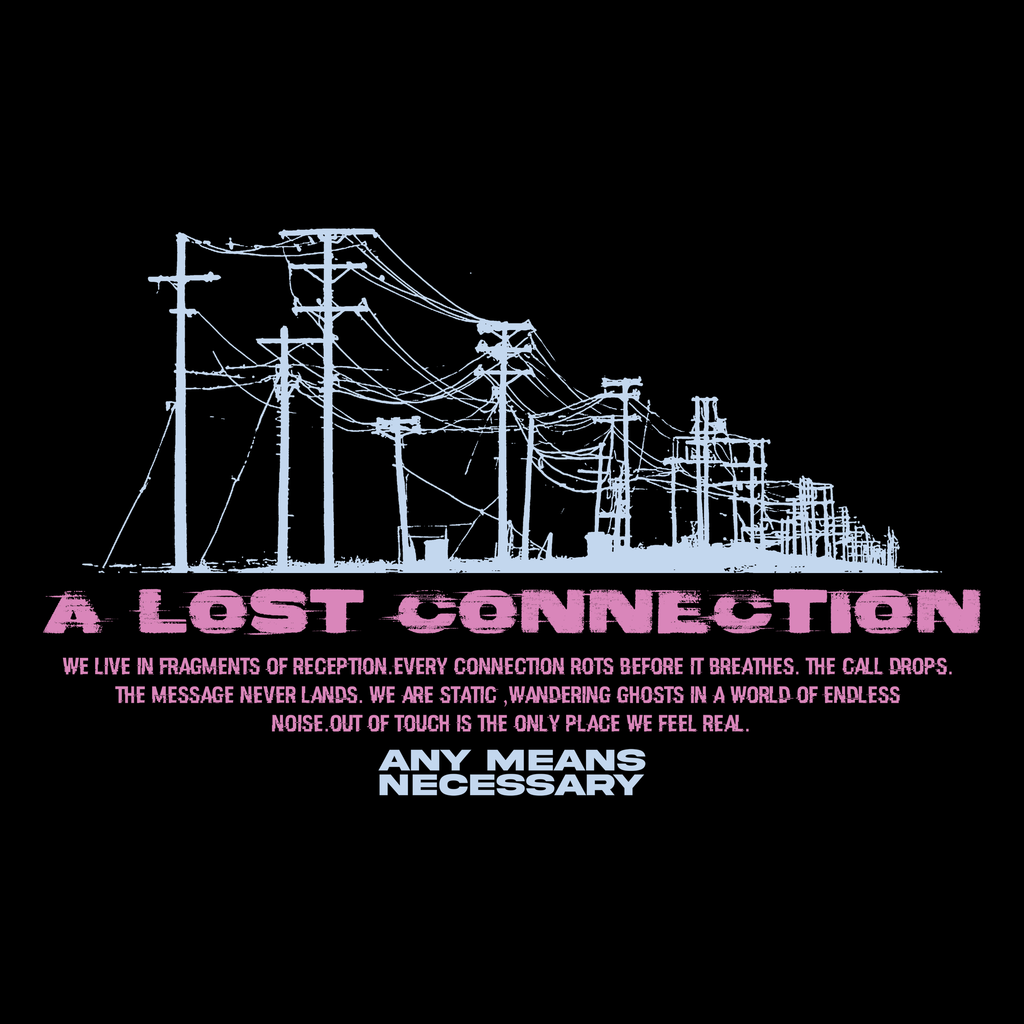 Lost Connection Graphic Pullover Hoodie in Heavyweight Fleece - Image 5