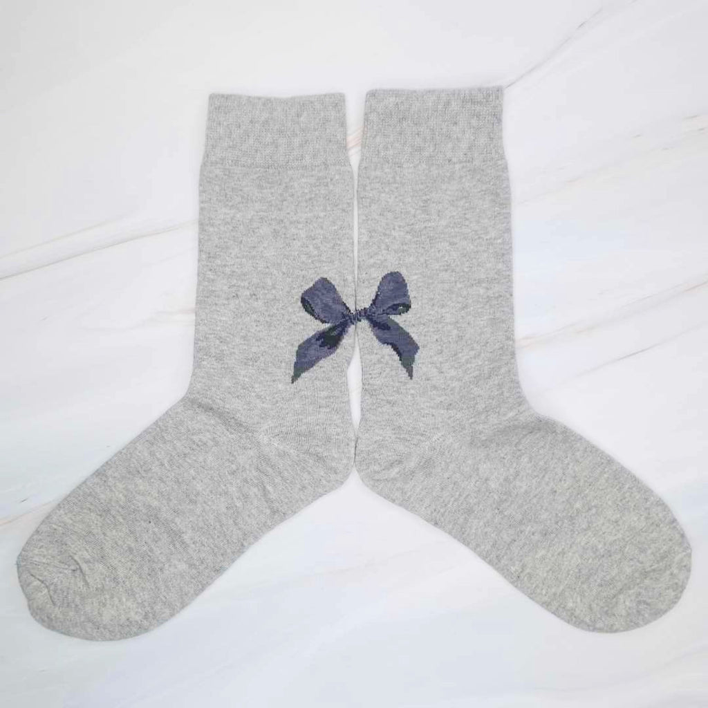 Lovely Bow On The Back Socks Set Of 3