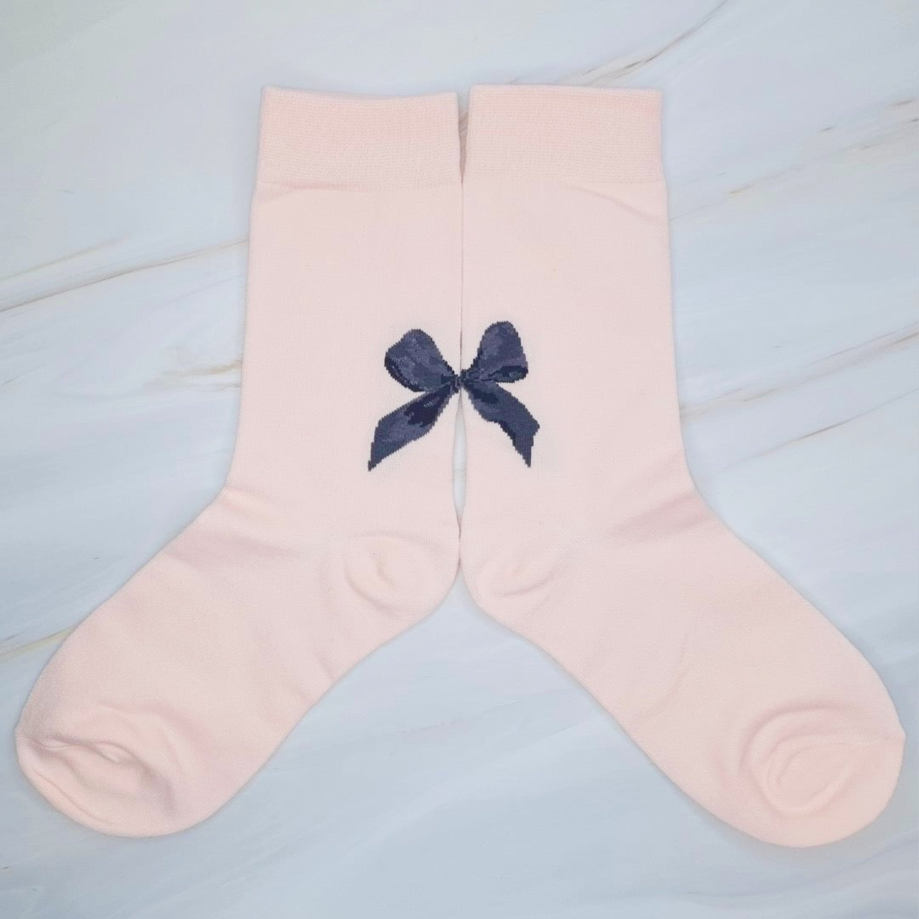 Lovely Bow On The Back Socks Set Of 3