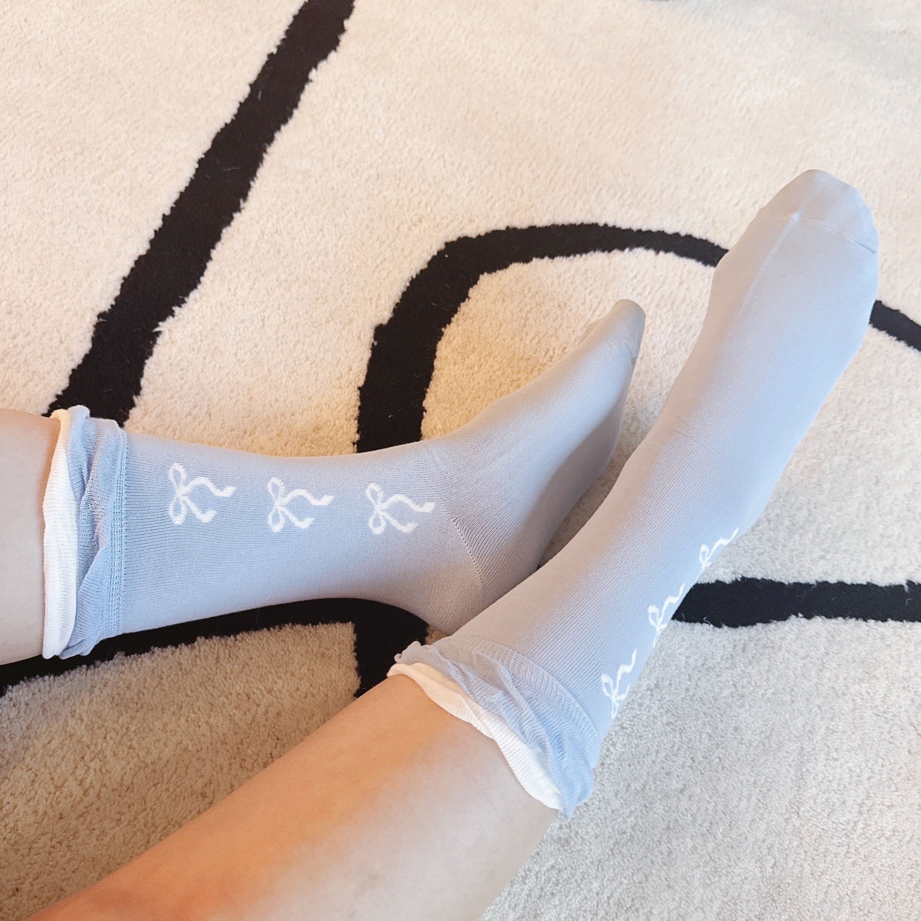 Lovely Bows Socks Set Of 2