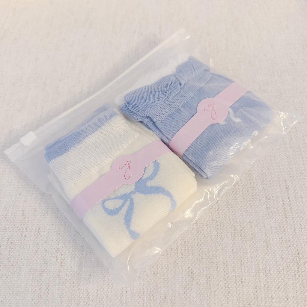 Lovely Bows Socks Set Of 2