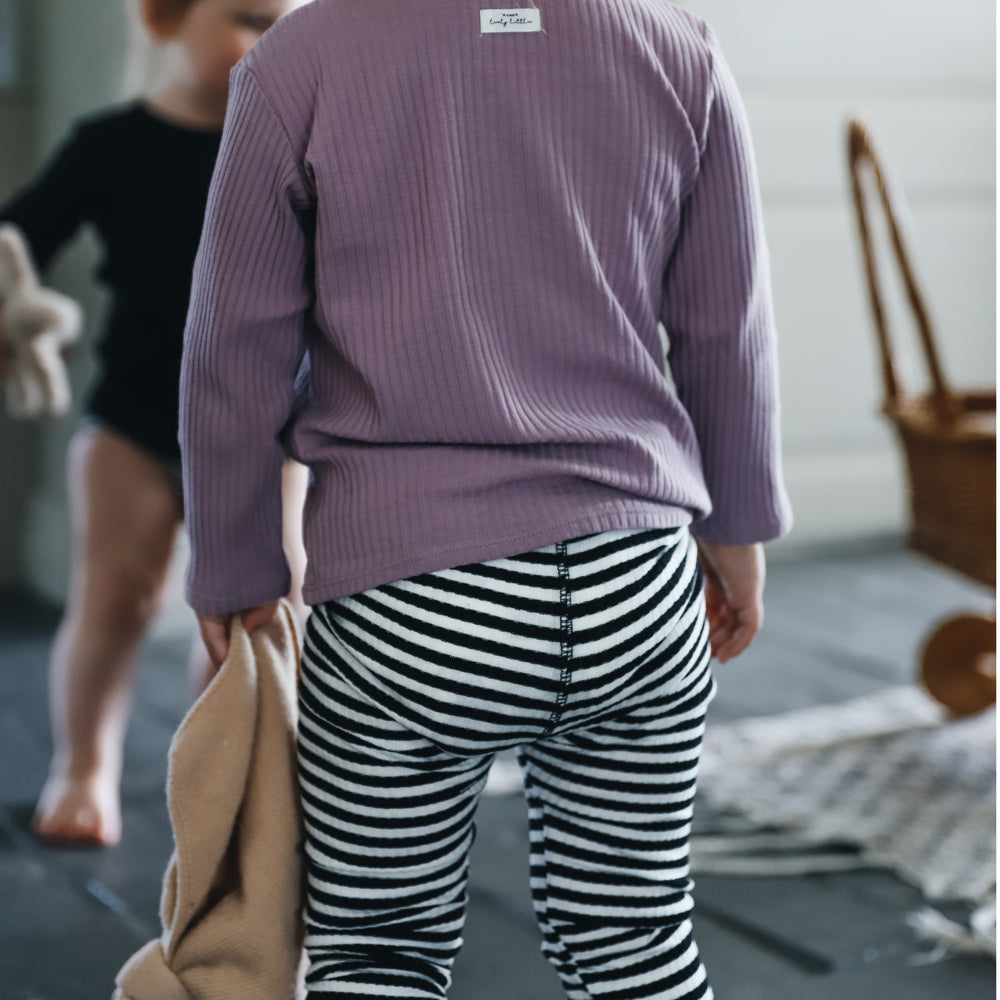 The Printed Leggings - Stripe
