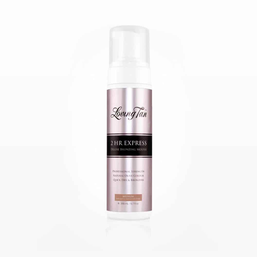Loving Tan 2 HR Express Mousse - Salon-Quality Self Tanning Foam