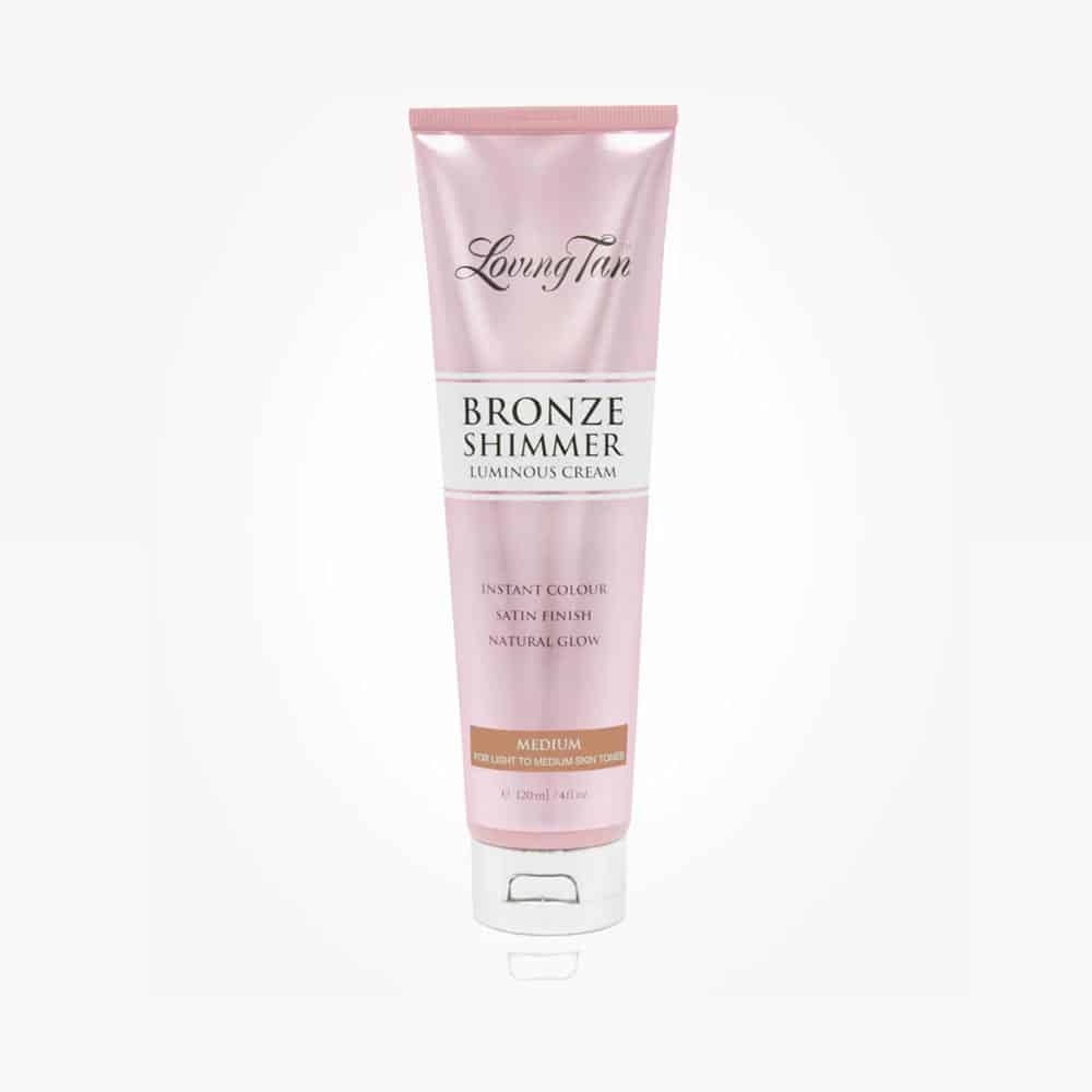Loving Tan Bronze Shimmer Luminous Cream for an instant radiant glow