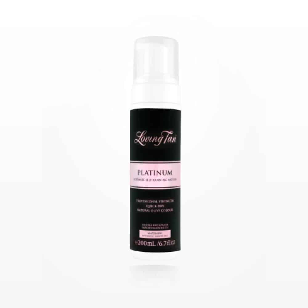 Platinum Mousse Self-Tanning Treatment for Deep Dark Results