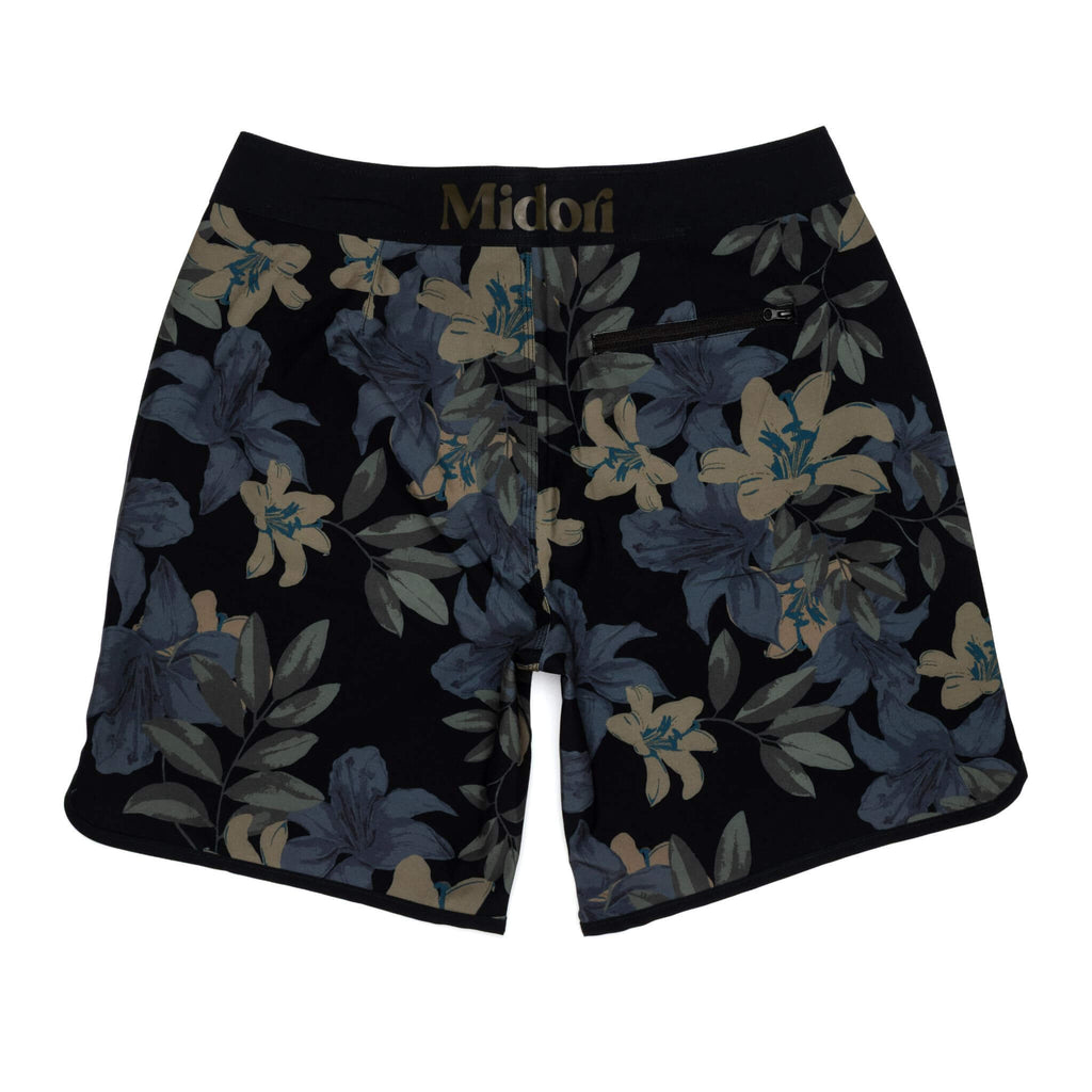 Lozen Men's Floral Boardshorts - Surf-Culture Swim Trunks